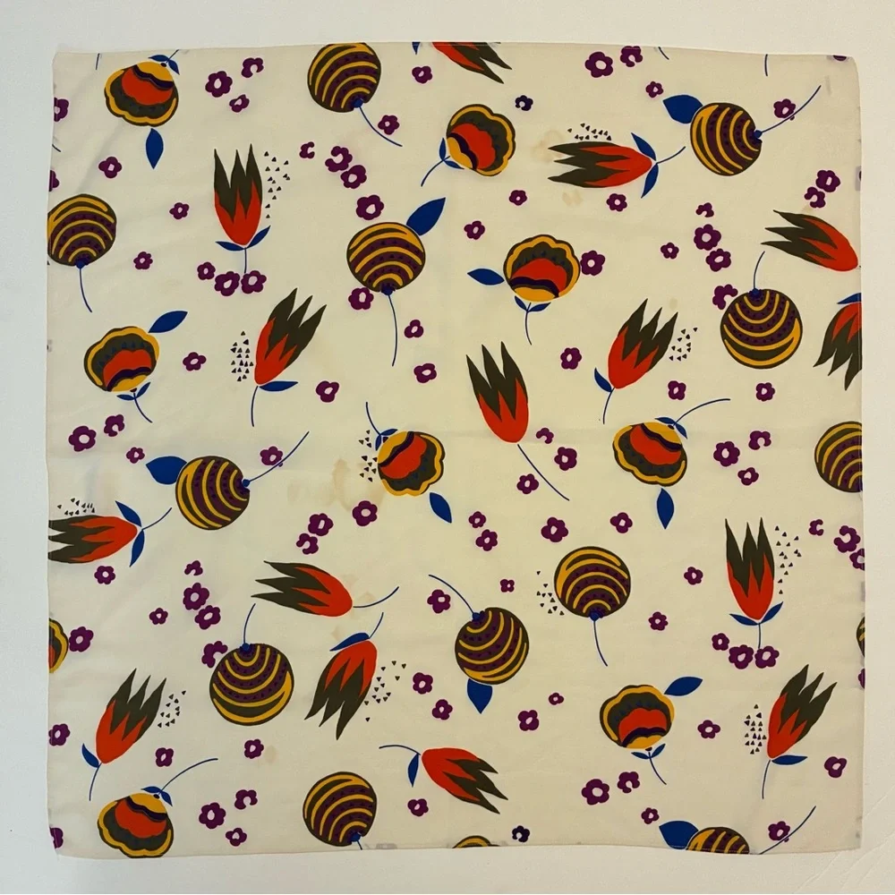 Floral Patterned Scarf - Picture 1 of 5